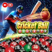 Cricket Ball Roulette on Table Plus